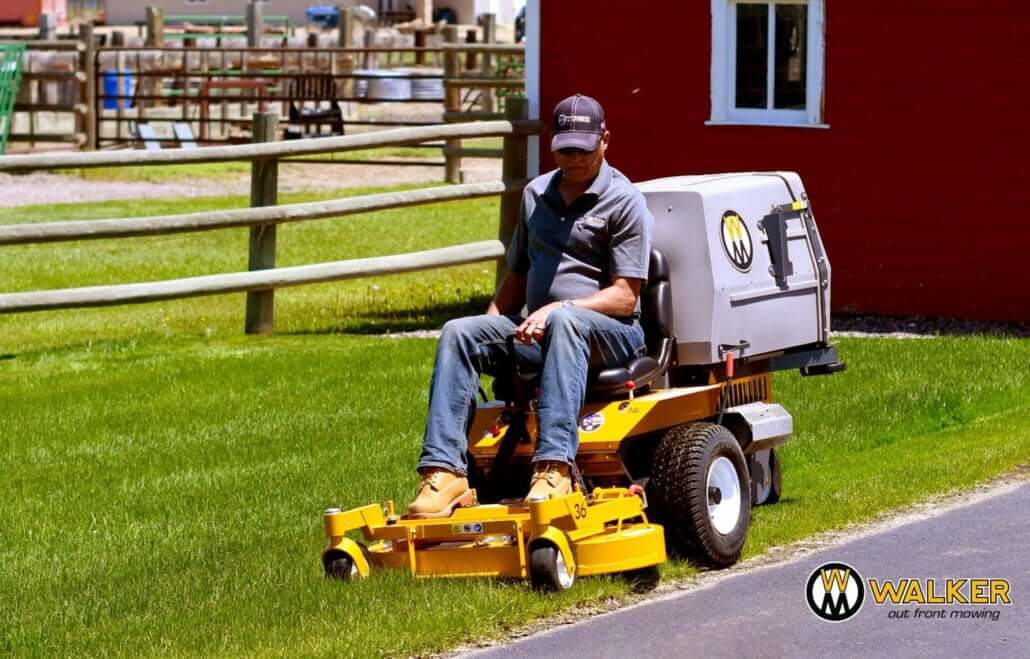 Tondeuse à essence Walker S14i – 14 CV EFI