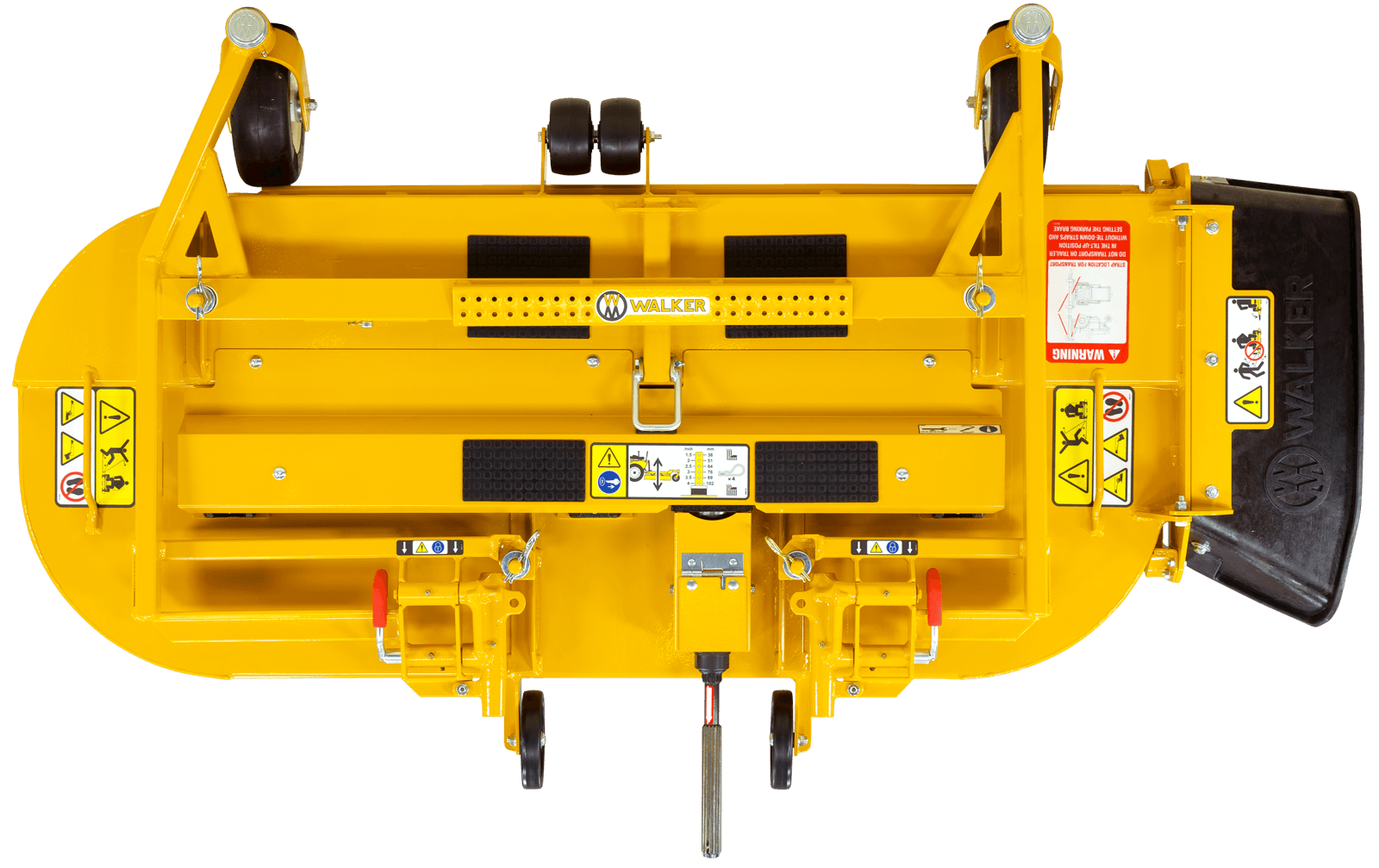 S56 - 56 inch zij-uitwerpdek Walker