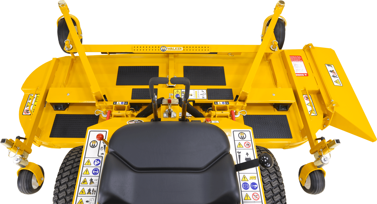 Walker S74 - 74 inch zij-uitwerpdek