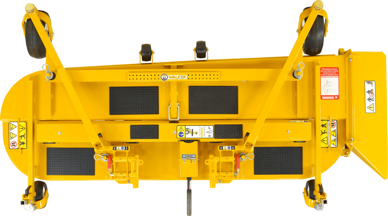 Walker S74 - 74 inch zij-uitwerpdek