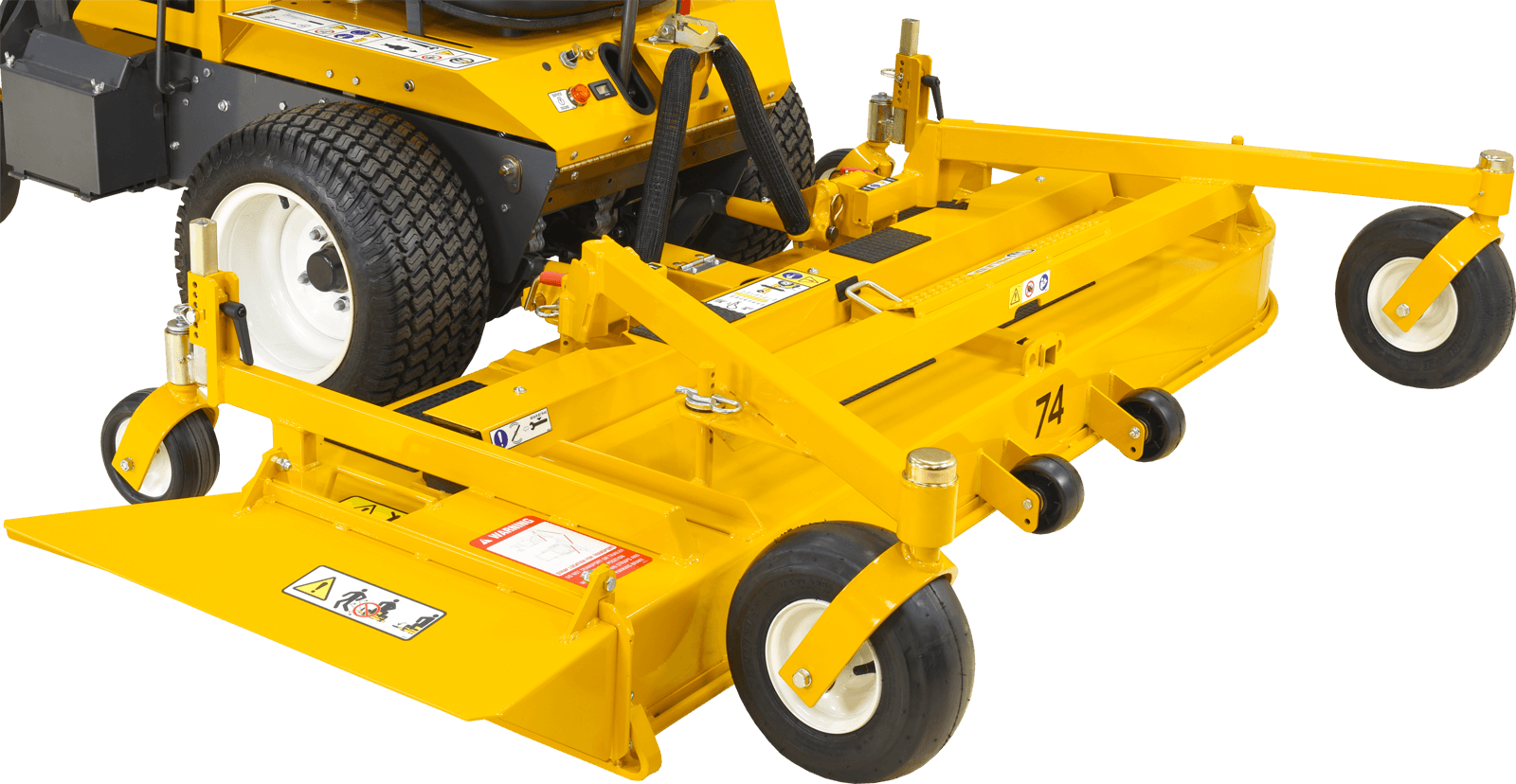 Walker S74 - 74 inch zij-uitwerpdek