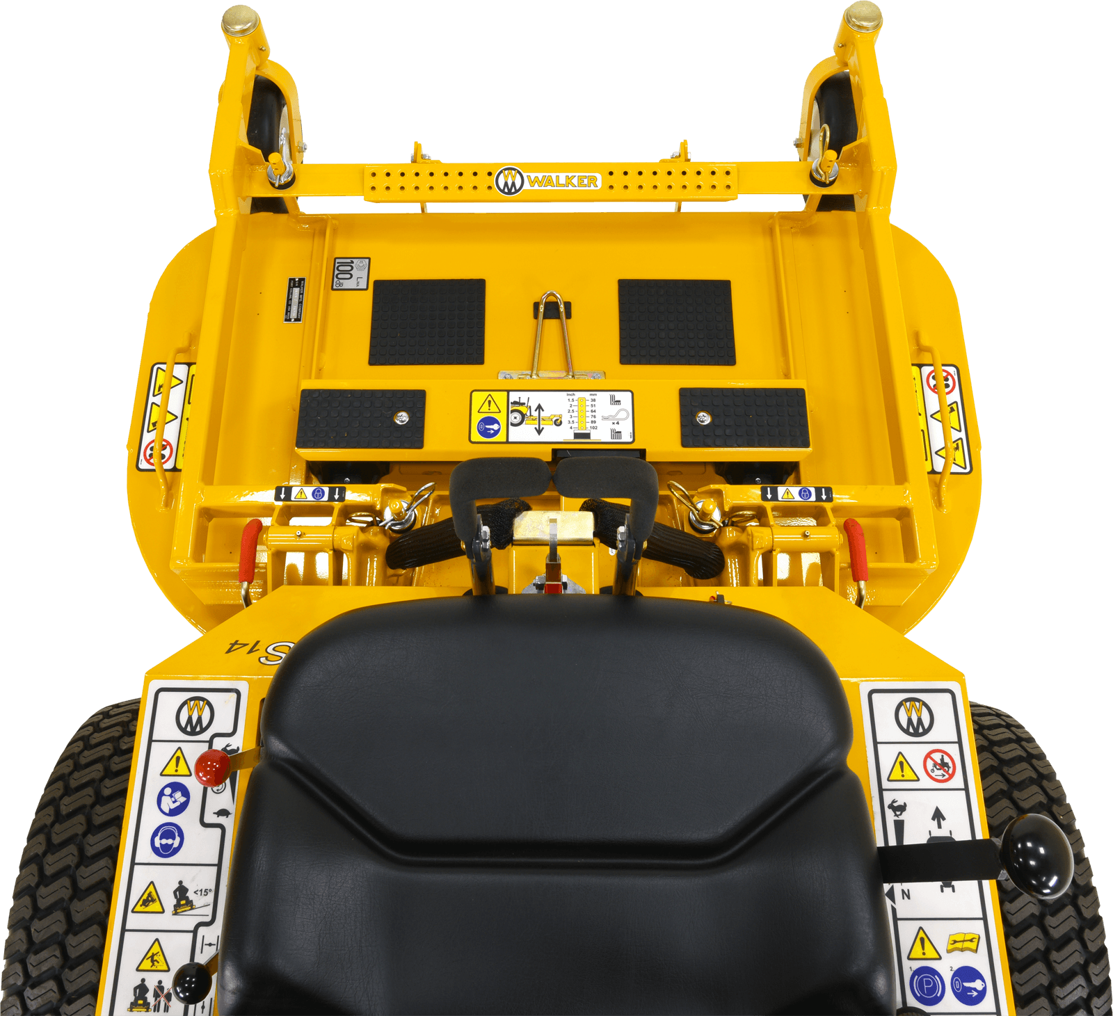 Walker M42B Mulchdek van 42 inch